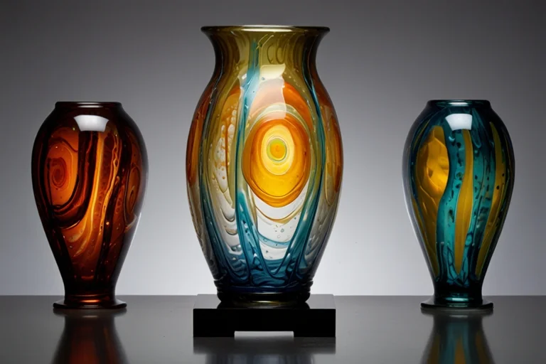 michael. stanek handblown glass vase – Shop Now!