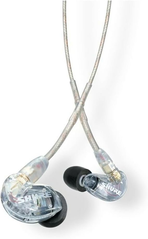 Shure SE215 PRO Wired Earbuds review professional sound isolating earphones with deep bass