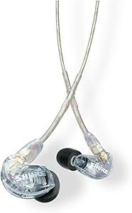 Shure SE215 PRO Wired Earbuds review professional sound isolating earphones with deep bass