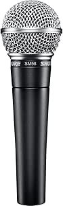 Shure SM58 Dynamic Microphone review for studio recording and live vocal performances