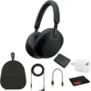 Sony WH-1000XM5 wireless headphones review top-tier noise cancellation and 30-hour battery life