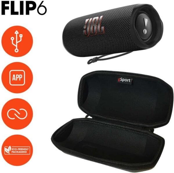 JBL Flip 6 Waterproof Portable Speaker Review with gSport Carbon Fiber Case