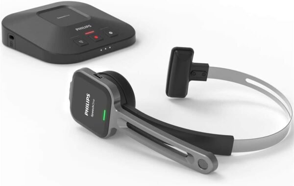 51XX1ZW2ECL._AC_SL1200_ Philips SpeechOne PSM6300 Wireless Dictation Headset Review with Docking Station and Features