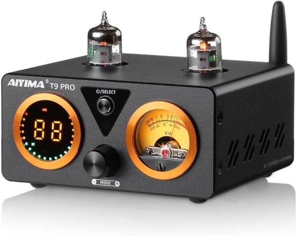 AIYIMA T9 HiFi Bluetooth Amplifier Review Powerful Sound with Vacuum Tube Design