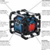 615aw6Zwn1L._AC_SL1000_ Bosch GPB18V-5CN Jobsite Radio Review Powerful Bluetooth Speaker with Hybrid Power