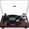 6181xnbFaRL._AC_SL1500_ Turntable record player review Retrolife HQ-KZ006 wireless output with carbon fiber tonearm