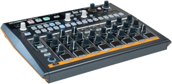 Arturia DrumBrute Impact Analog Drum Machine review perfect for creative beat making sessions