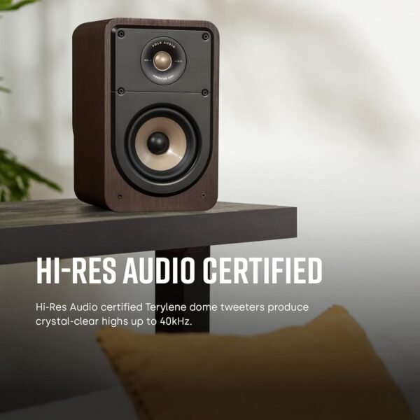 Polk Signature Elite ES15 Bookshelf Speakers review delivering immersive sound and effortless bass performance