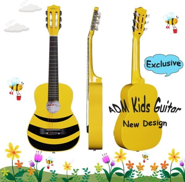 61kSaSr1v9L._AC_SL1000_ Review of ADM Beginner Acoustic Classical Guitar 30 Inch Bundle Kit