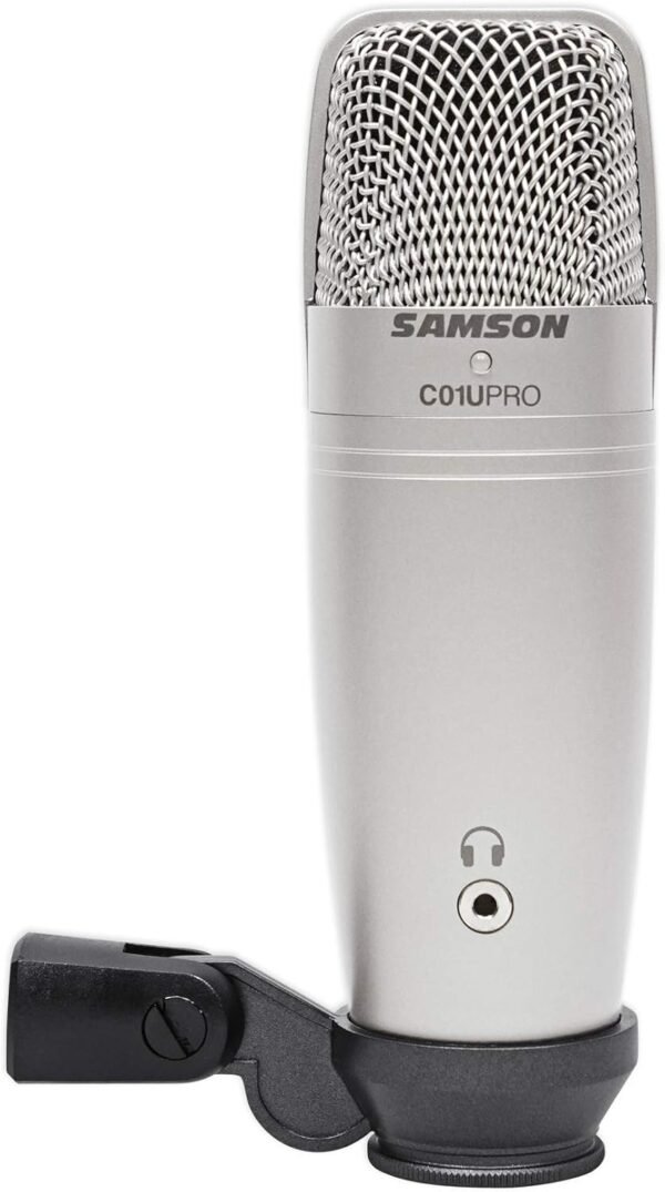 Samson C01U Pro USB Condenser Microphone review for studio-quality recording enthusiasts