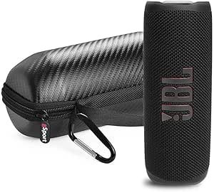 61soDqkXGtL.__AC_SX300_SY300_QL70_ML2_ JBL Flip 6 Waterproof Portable Speaker Review with gSport Carbon Fiber Case