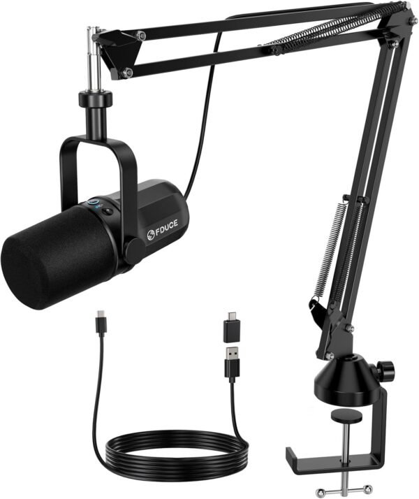FDUCE SL40+ Dynamic Microphone Review Best for Podcasts, Streaming, and Studio Recording