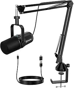 61tXcBivvAL.__AC_SX300_SY300_QL70_ML2_ FDUCE SL40+ Dynamic Microphone Review Best for Podcasts, Streaming, and Studio Recording