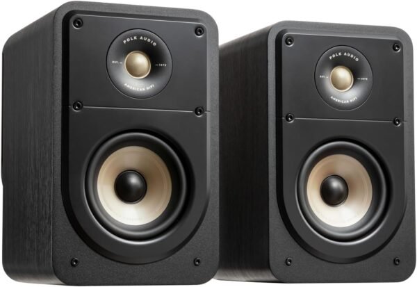Polk Signature Elite ES15 Bookshelf Speakers review delivering immersive sound and effortless bass performance