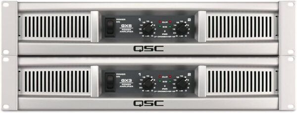 QSC GX3 Power Amplifier Review 300-Watt Excellence for Live Sound and Stage