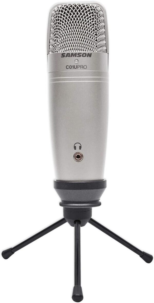 Samson C01U Pro USB Condenser Microphone review for studio-quality recording enthusiasts