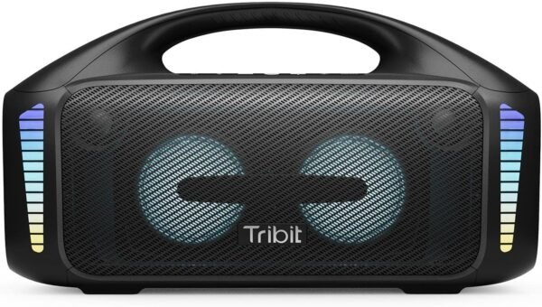 Tribit StormBox Blast Bluetooth Speaker review powerful sound, waterproof design, and 30-hour playtime