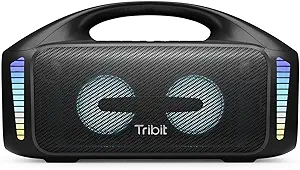 Tribit StormBox Blast Bluetooth Speaker review powerful sound, waterproof design, and 30-hour playtime
