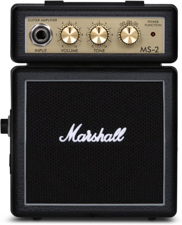 Marshall MS2 Micro Guitar Amplifier Review Portable Power for Practice Anywhere