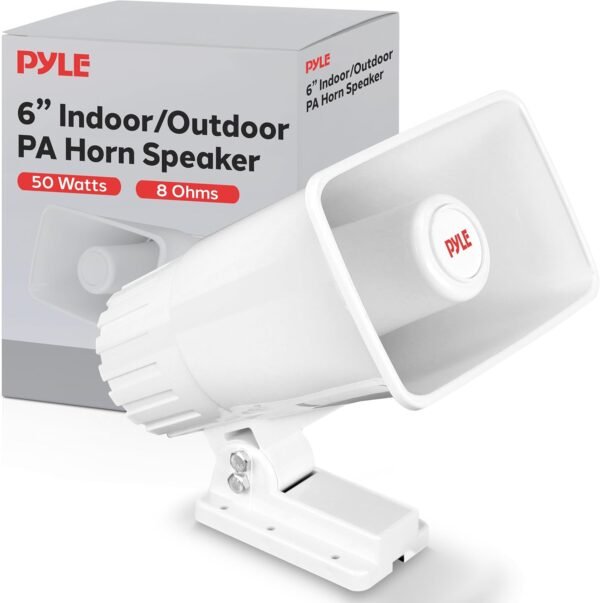 Pyle Outdoor PA Speaker Review Powerful 6-Inch PHSP4 with 50W Sound