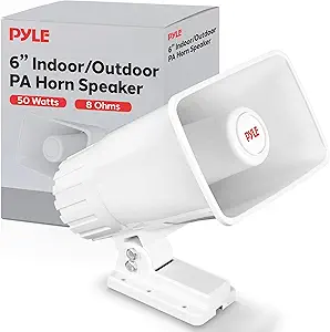 Pyle Outdoor PA Speaker Review Powerful 6-Inch PHSP4 with 50W Sound