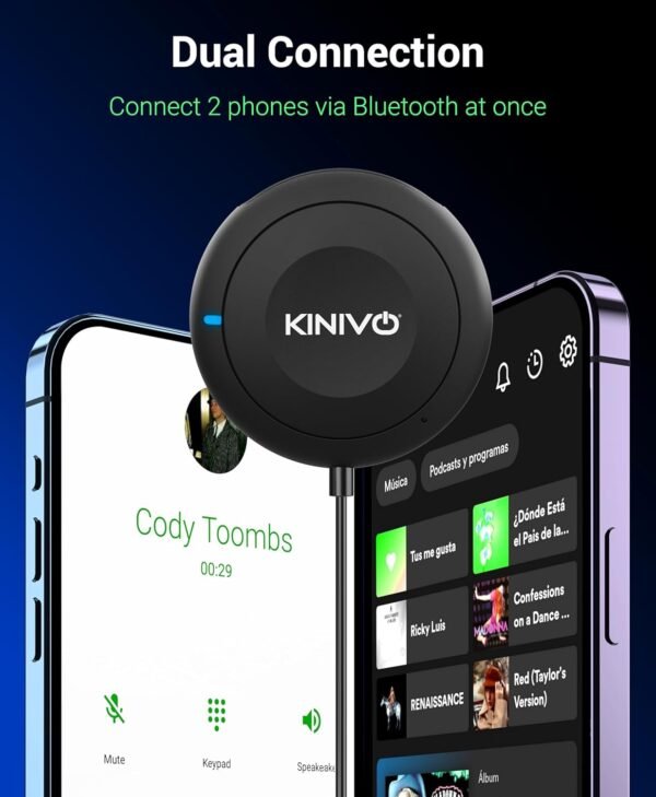 Kinivo BTC450 Bluetooth Car Kit review seamless hands-free calling and music experience