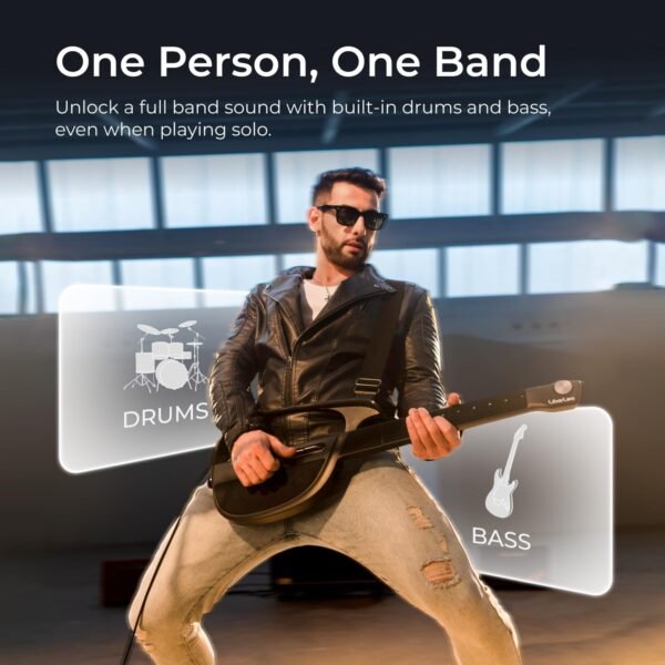 C1 Stringless Smart Guitar review Foldable Acoustic-Electric Instrument for Travel and Solo Performances