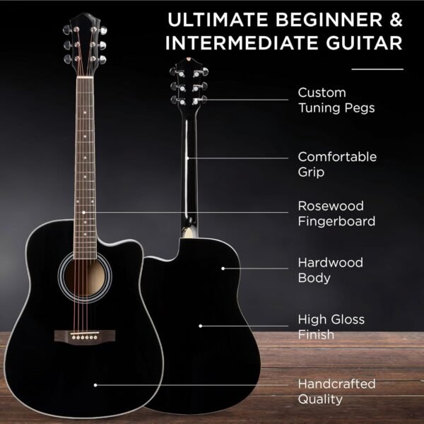 Best Acoustic Guitar Review Best Choice Products 41in Starter Kit