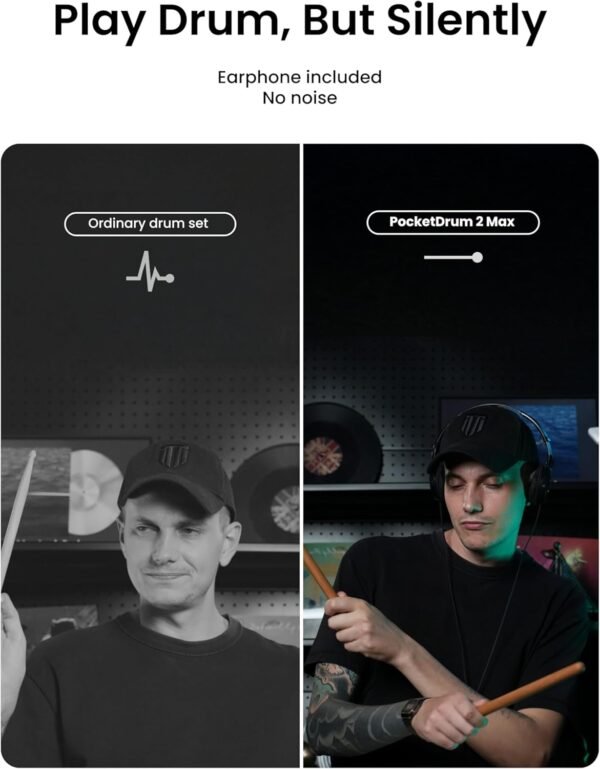 AeroBand PocketDrum2 MAX Electronic Drum Set review for portable drumming anywhere anytime