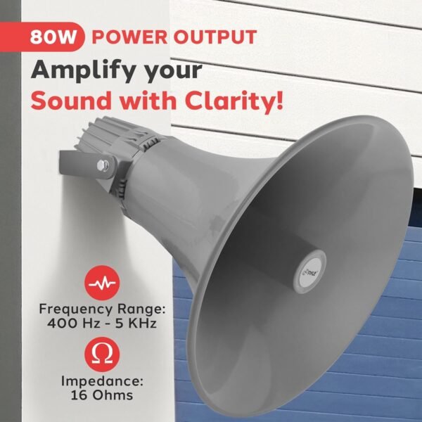 Pyle Outdoor PA Horn Speaker PHSP16 Review Powerful Sound with Durable Aluminum Build