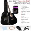 Best Acoustic Guitar Review Best Choice Products 41in Starter Kit
