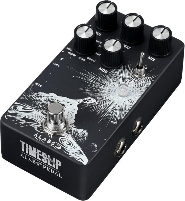 Review of ALABS TIMESLIP Delay Pedal for Electric Guitar with 9 Effects