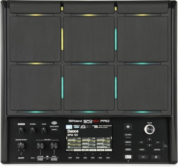 Roland SPD-SX PRO sampling pad review exploring features, performance, and professional enhancements
