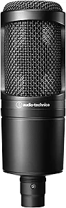 Audio-Technica AT2020 Cardioid Condenser Microphone review for home studio perfection