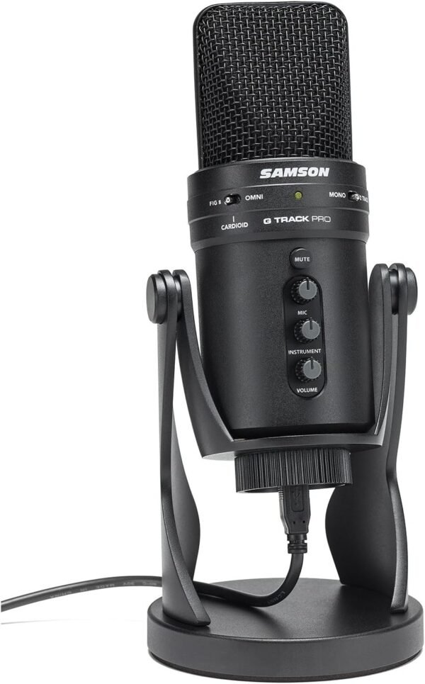 Samson G-Track Pro USB Condenser Microphone review for musicians and podcasters
