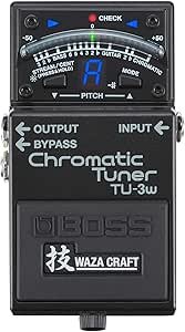 Boss TU-3W Waza Craft Chromatic Tuner review for guitar and bass players