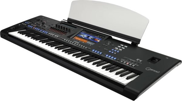 Yamaha GENOS2 arranger keyboard review exploring features, voice library, and performance