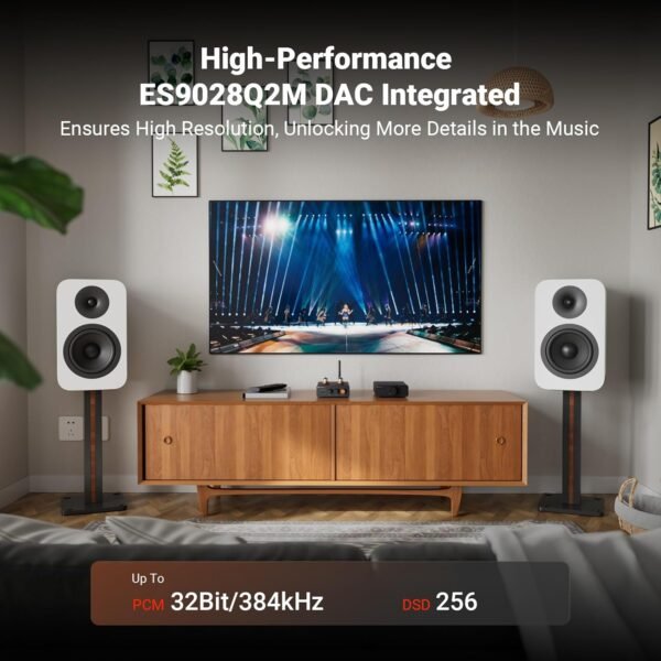 Fosi Audio GR40 Tube Preamplifier Review High-Quality DAC and Bluetooth Audio Performance