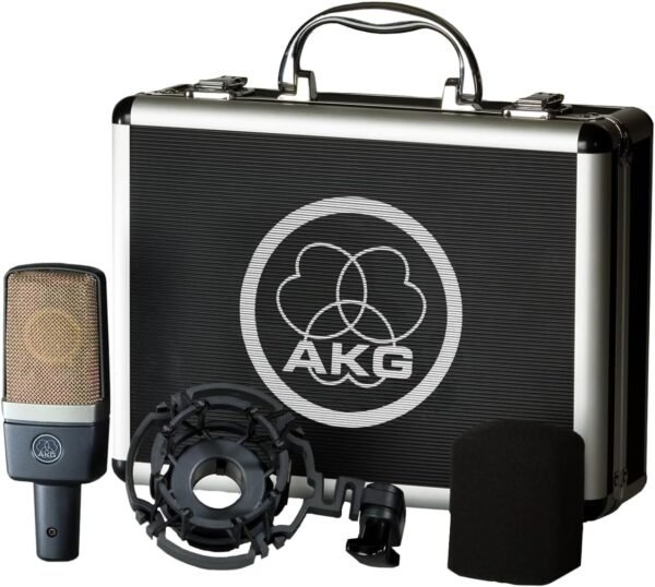 AKG C214 Condenser Microphone Review Studio-Grade Sound for Professionals and Musicians