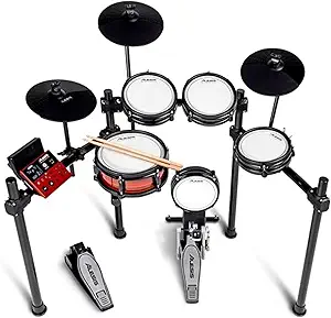 Alesis Nitro Pro Electric Drum Set Review Dual Zone Mesh Pads Tested