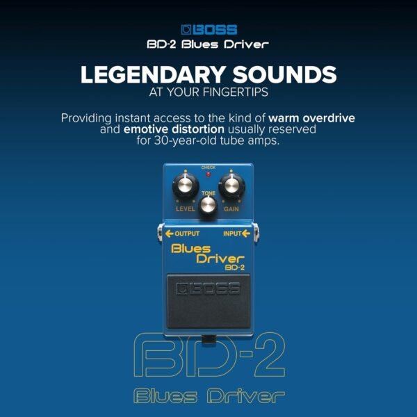 71w0xZ6lbeL._AC_SL1500_ Boss BD-2 Blues Driver Guitar Effects Pedal review for warm, creamy overdrive tones