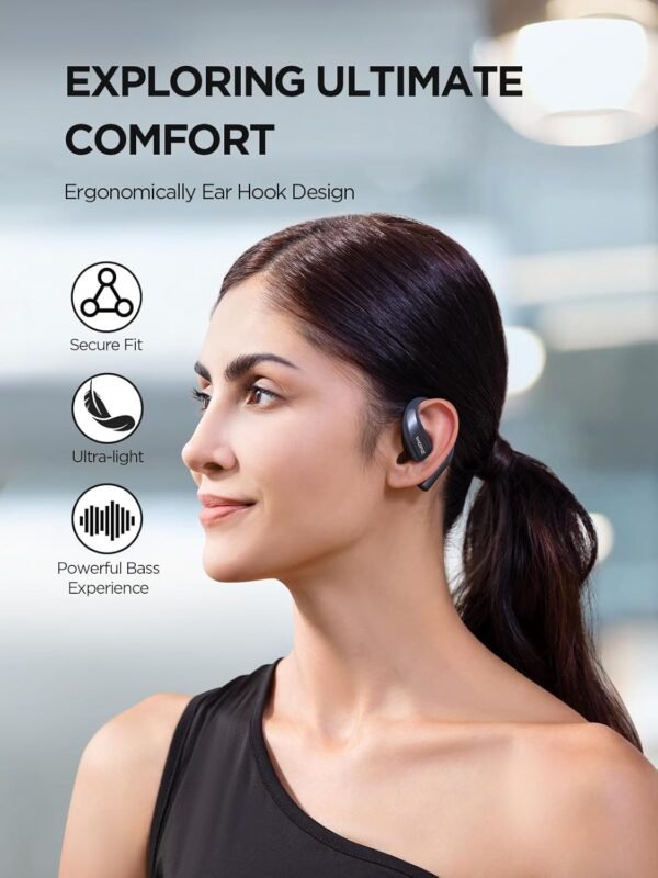 1MORE S70 Open Ear Earbuds Wireless Bluetooth review comfortable headphones for gym and running
