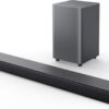 TCL S55H Sound Bar Review Dolby Atmos Bluetooth Wireless Subwoofer Immersive Audio