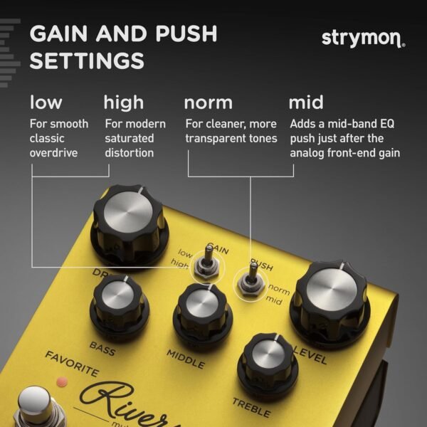 Strymon Riverside Guitar Effects Pedal Review Versatile Overdrive for Electric and Acoustic Guitars