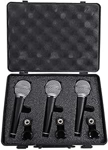 Samson R21 Dynamic Vocal Microphone Review 3-Pack with Case for Performers