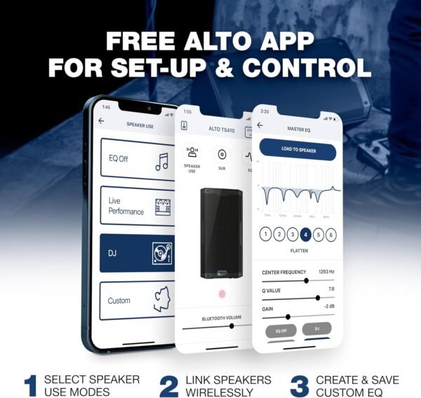 ALTO TS410 Powered PA Speaker Review 2000W Bluetooth Mixer and Wireless Linking