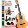 Pyle Beginner Acoustic Guitar Kit review best for kids and adults learning guitar