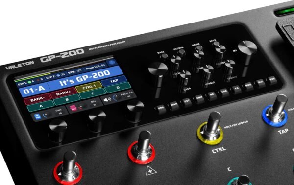 Valeton GP200 Multi Effects Processor review packed with features for musicians