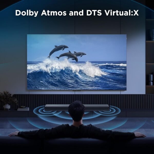 TCL S55H Sound Bar Review Dolby Atmos Bluetooth Wireless Subwoofer Immersive Audio