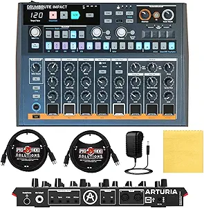 Arturia DrumBrute Impact Analog Drum Machine review perfect for creative beat making sessions